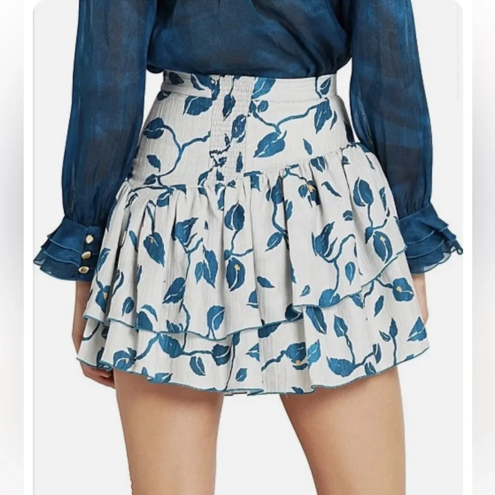 Aje Ripley Skirt Vine Print - Picture 2 of 9